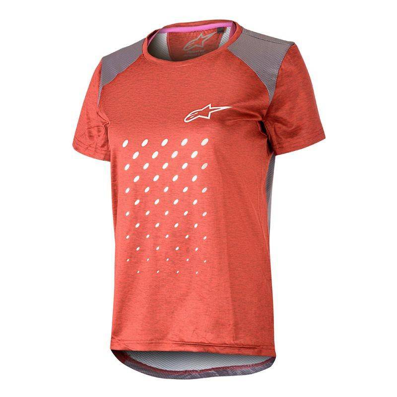 Alpinestars - Polera Bicicleta Mujer Stella Alps 6.0 Ss Red-Rideshop