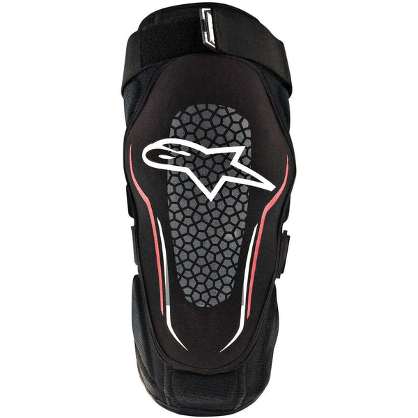 Alpinestars - Rodilleras Evolution Black White Red S/M - Rideshop