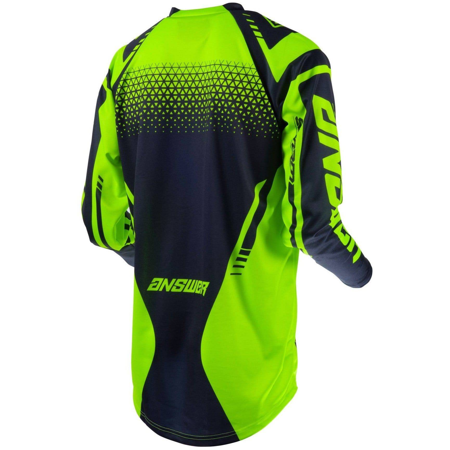 Answer - Jersey Moto Syncron Drift Niños Super Acid / Black - Rideshop