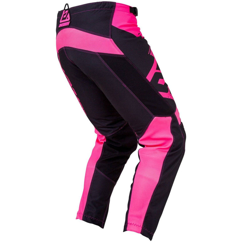 Answer - Pantalón Moto Syncron Drift Mujer Flo Pink / Black-Rideshop