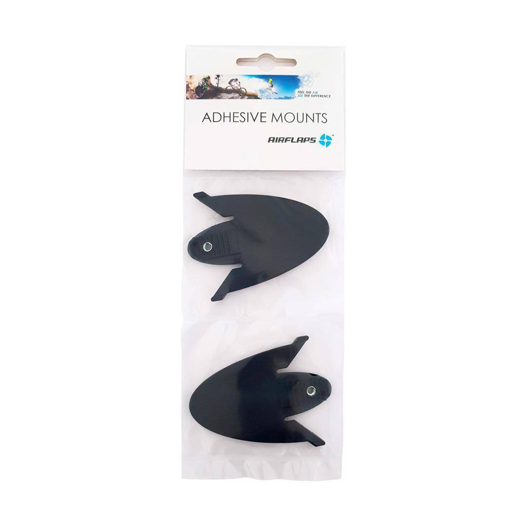 Airflaps Antiparra Adhesivos Mounts Negro Airflaps