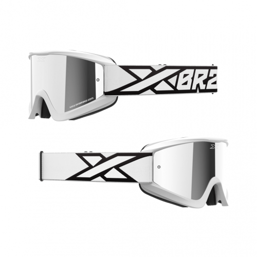 Antiparra EKS Flat Out Mirror White/Black/Silver - Rideshop