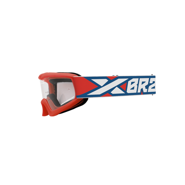 Antiparra Niños EKS XGROM Red/White/Blue - Rideshop