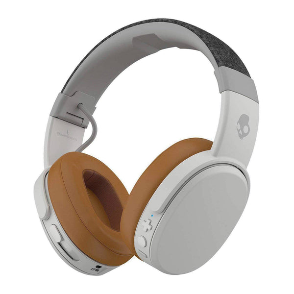 Audifonos Crusher Wireless Over Ear Gray/Tan/Gray Skull Candy-Rideshop