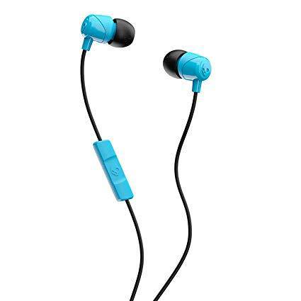 Audífonos Jib In Ear W/Mic 1 Blue/Black/Blue Skull Candy-Rideshop