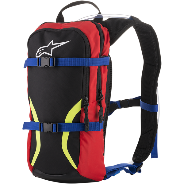 Mochila Hidratación Alpinestars Iguana 6 Litros Black-Red - Rideshop