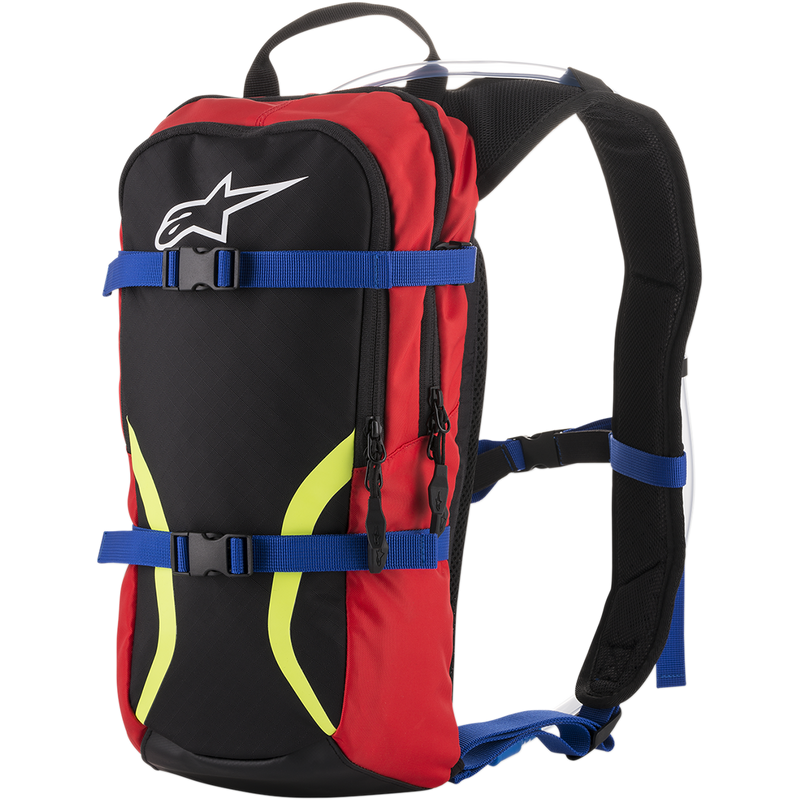 Mochila Hidratación Alpinestars Iguana 6 Litros Black-Red - Rideshop