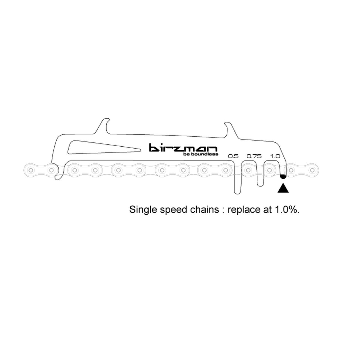 Birzman Indicador de Desgaste de Cadena - Rideshop
