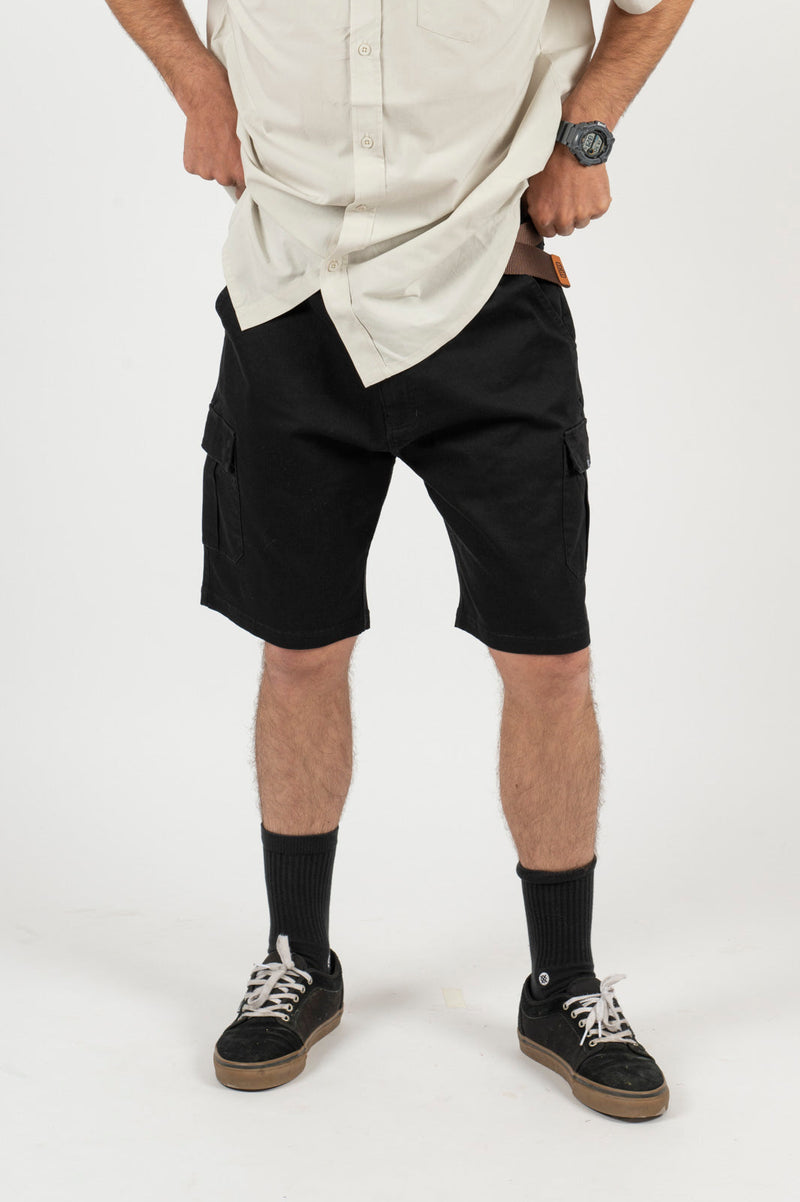 Toke Short Cargo Negro - Rideshop