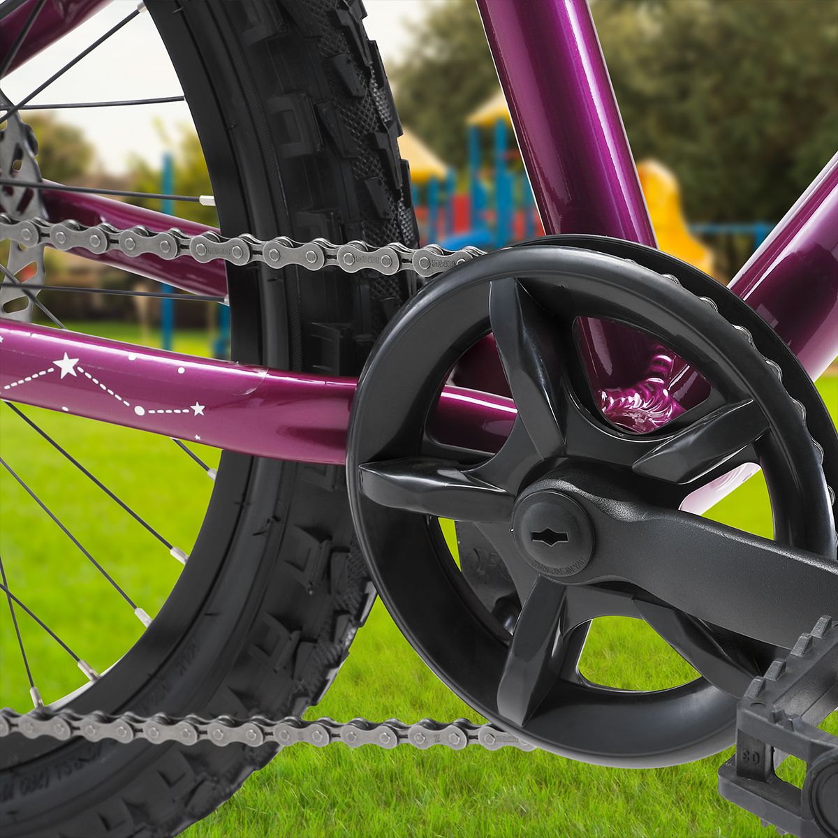 Oxford Bicicleta Infantil Luna Suspensión Aro 20 Morado