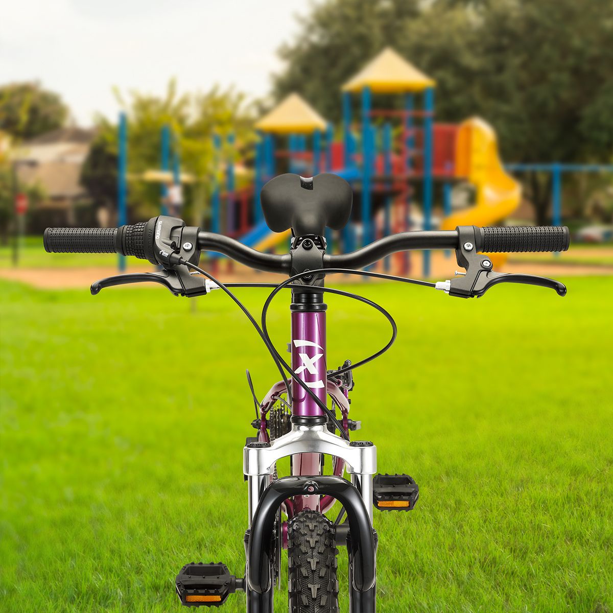Oxford Bicicleta Infantil Luna Suspensión Aro 20 Morado - Rideshop