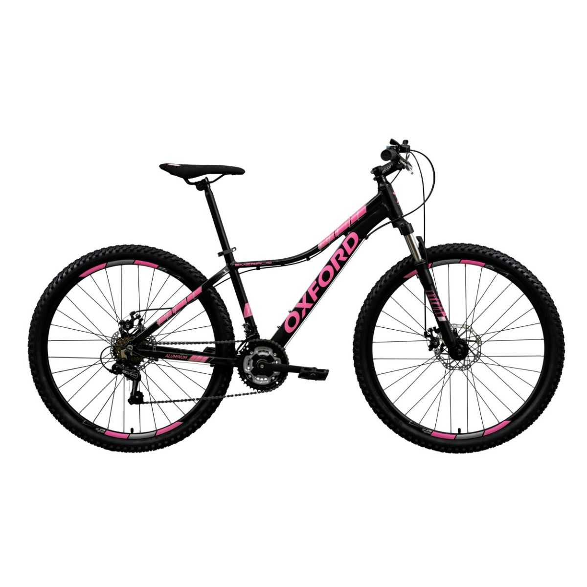 Oxford Bicicleta Aro 27.5 Emerald Mujer Negro/Fucsia - Rideshop