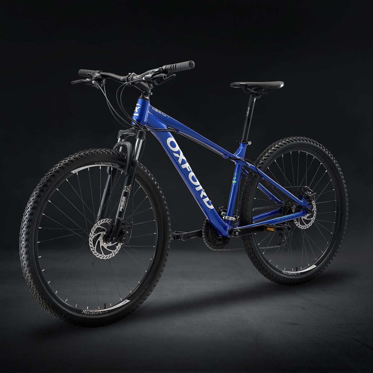 Oxford Bicicleta Aro 27.5 Merak 1 Azul/Blanco - Rideshop