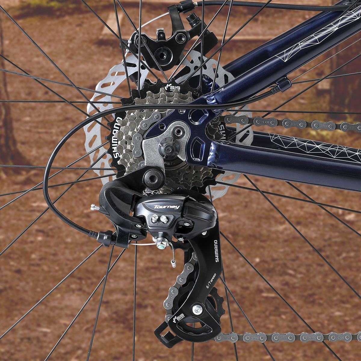 Oxford Bicicleta Aro 27.5 Merak 1 Azul Índigo - Rideshop