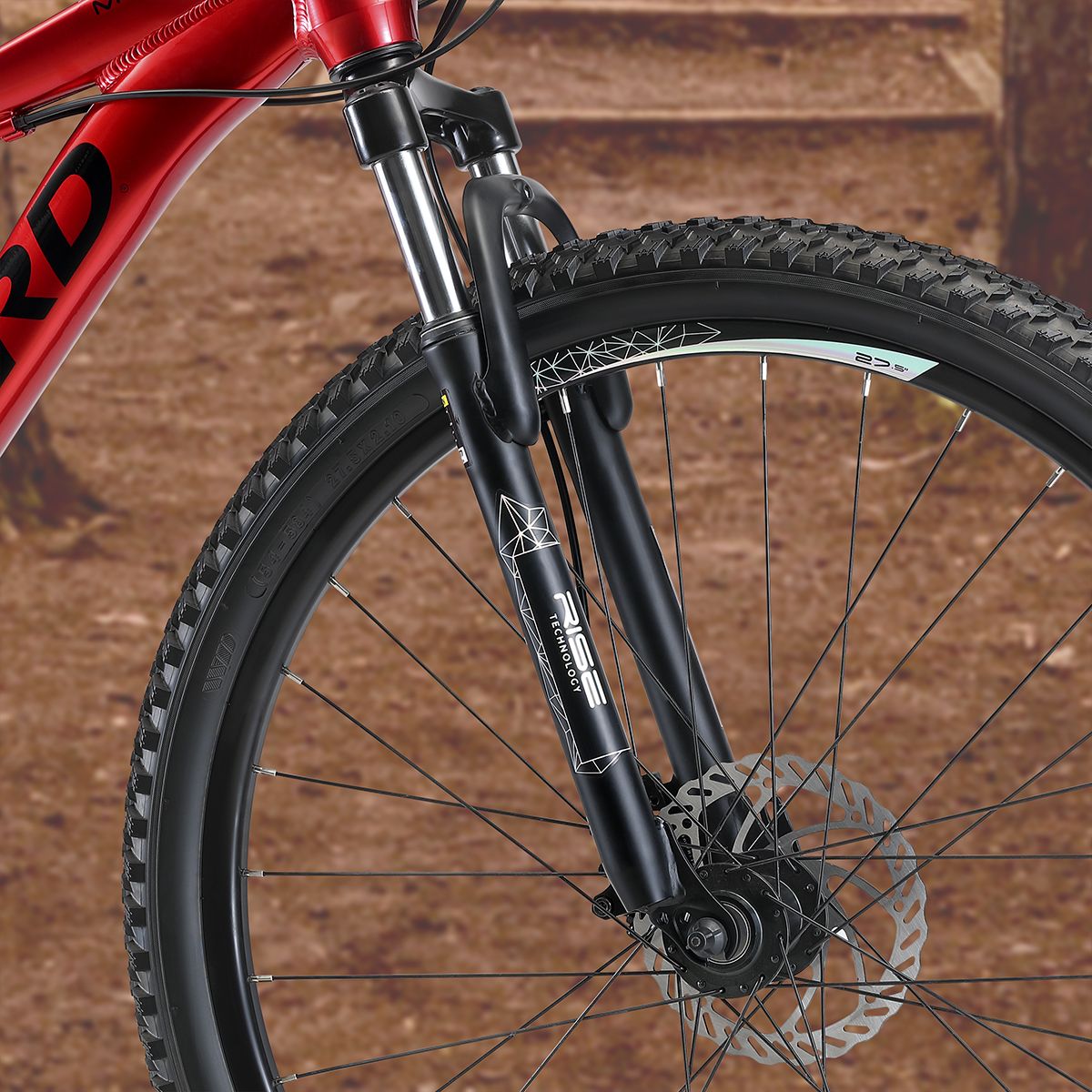 Oxford Bicicleta Aro 27.5 Merak 1 Roja - Rideshop