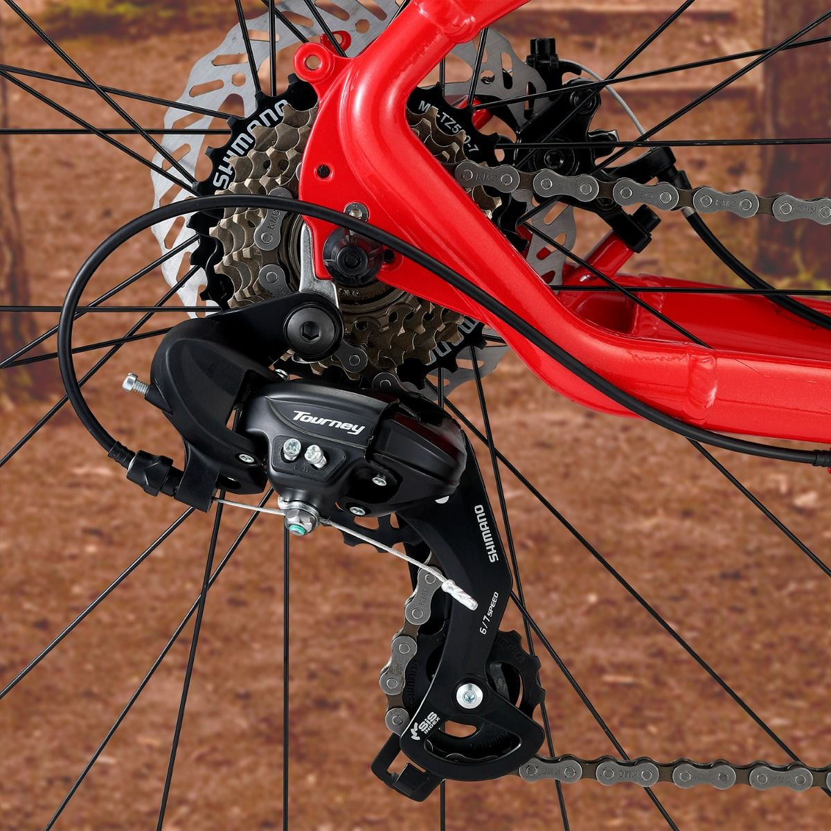 Oxford Bicicleta Aro 27.5 Orion 4 Rojo - Rideshop