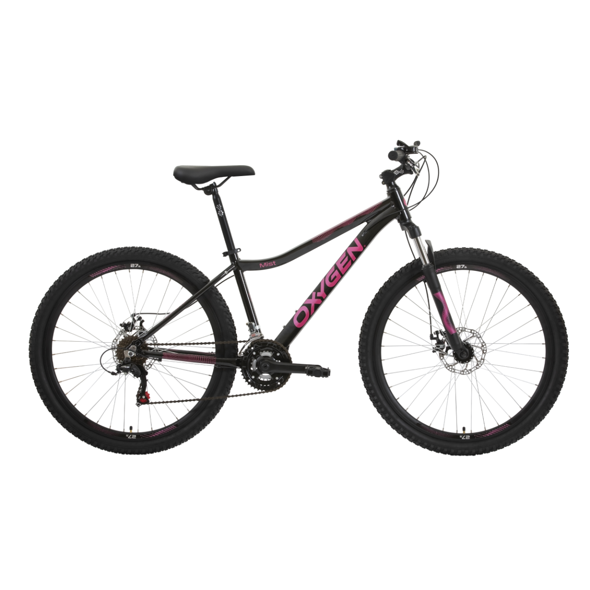 Oxygen Bicicleta Mist Negra - Rideshop