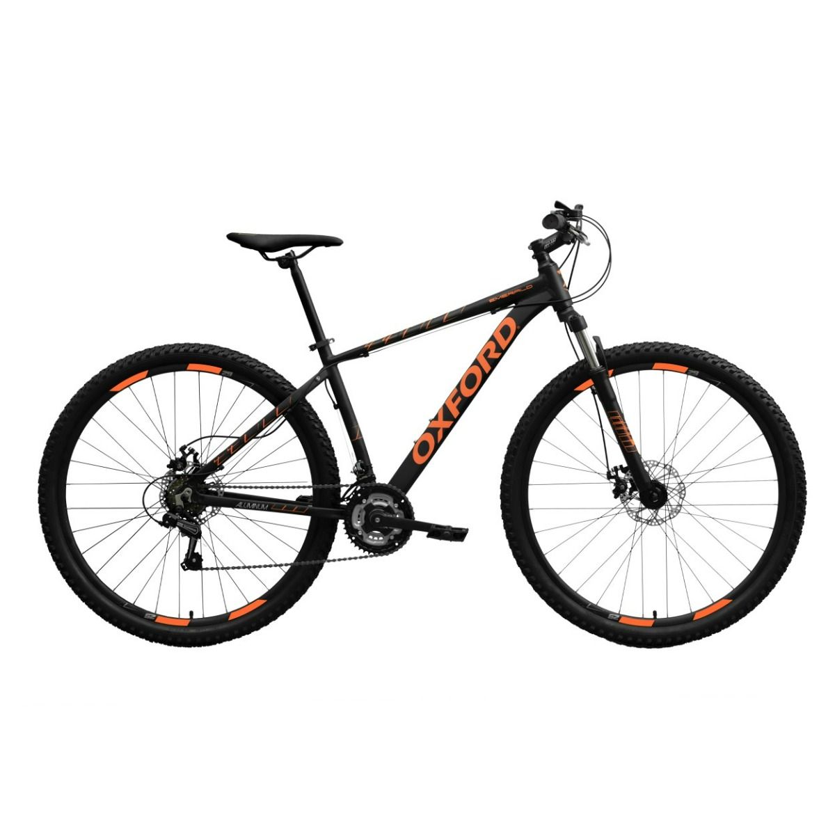 Oxford Bicicleta Aro 29 Emerald 2022 Negro/Naranja - Rideshop