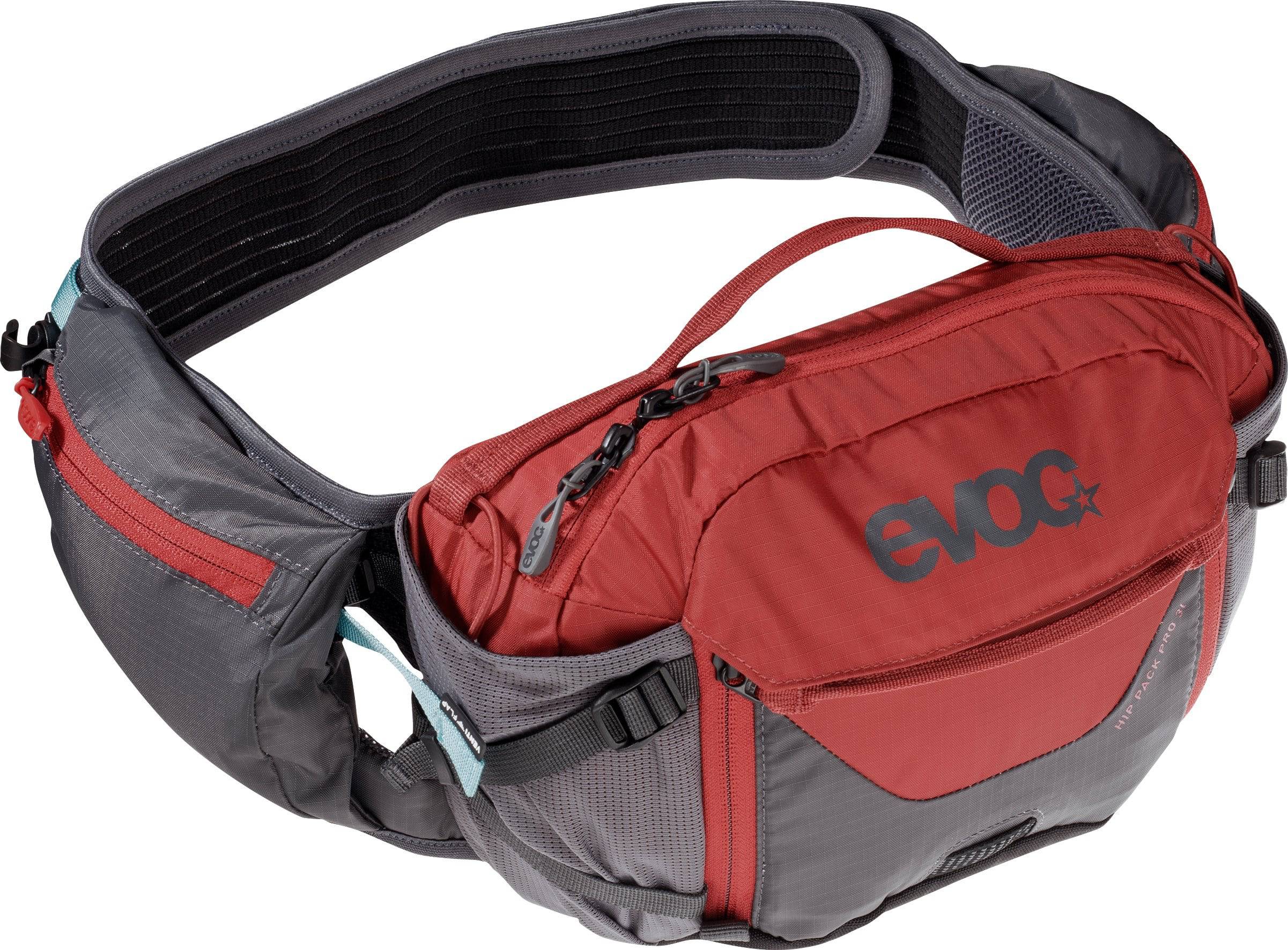 Banano Hip Pack Pro 3L+1.5L Blad Gry/Red Evoc - Rideshop