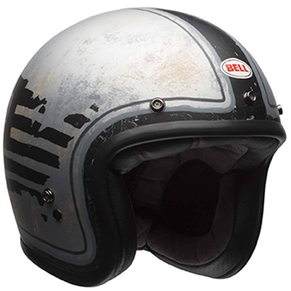 Bell Casco  Custom 500 Rsd 74 Negro Plateado-Rideshop