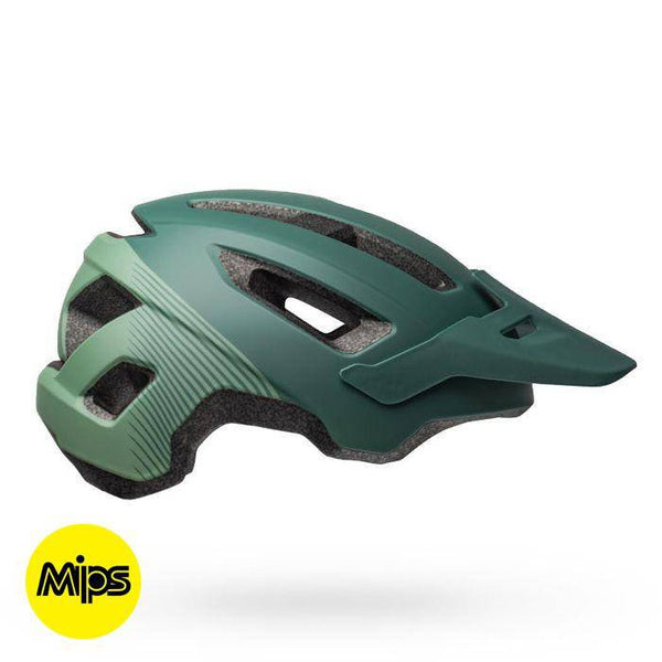 Bell Casco de Bicicleta Nomad Mips Mat Dk/Ltgrn Hash - Rideshop