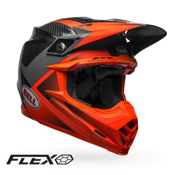 Bell Casco Moto-9 Flex Hound Org/Char-Rideshop