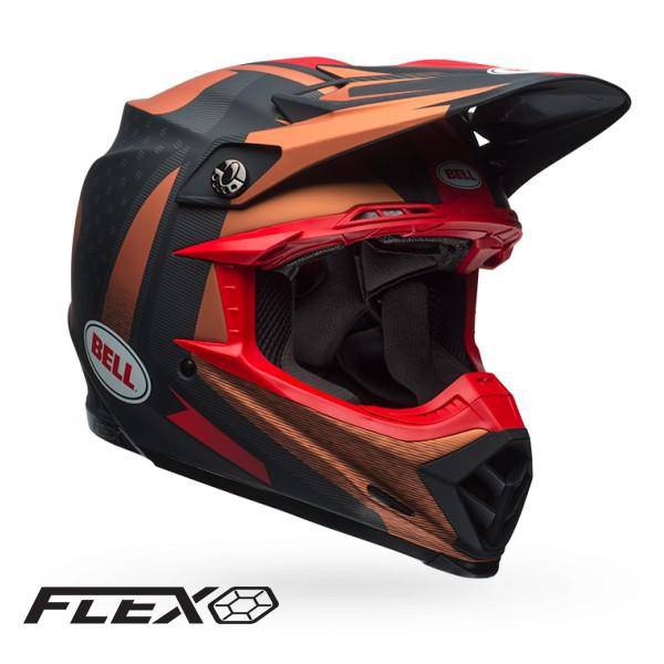 Bell Casco Moto-9 Flex Vice Bkl/Cpr-Rideshop