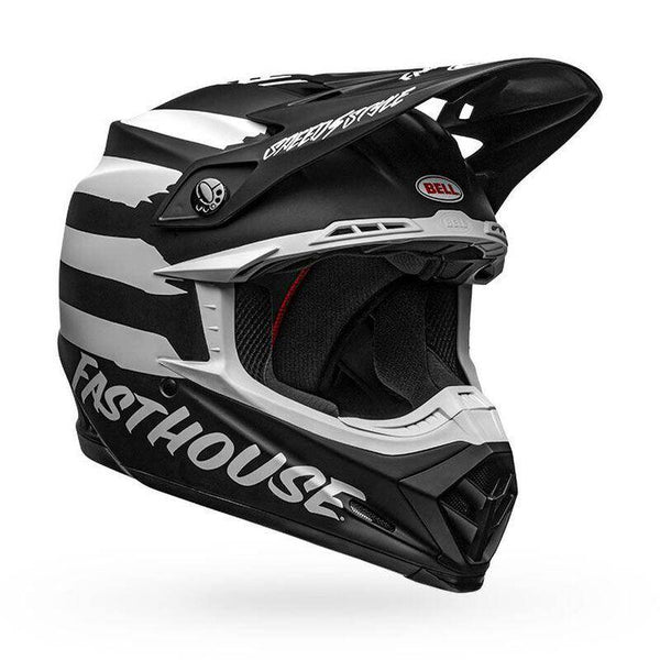 Bell Casco Moto-9 MIPS FH Signia MT BK/WH - Rideshop