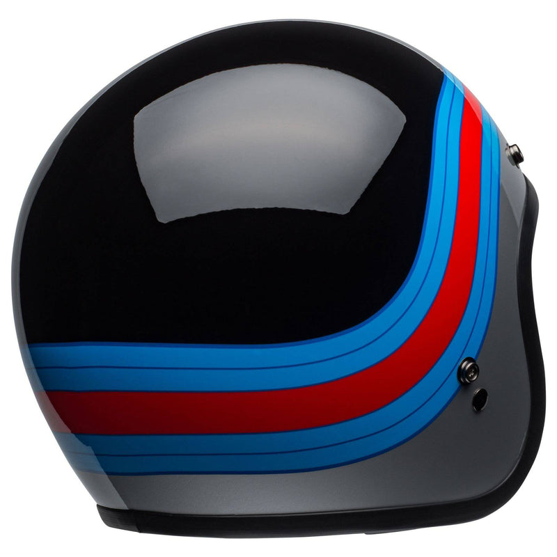 Bell Casco Moto Custom 500 Pulse Black/Blue/Red-Rideshop