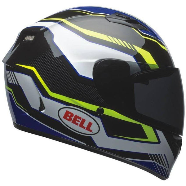 Bell Casco Moto Qualifier Torque Blu/Yel-Rideshop