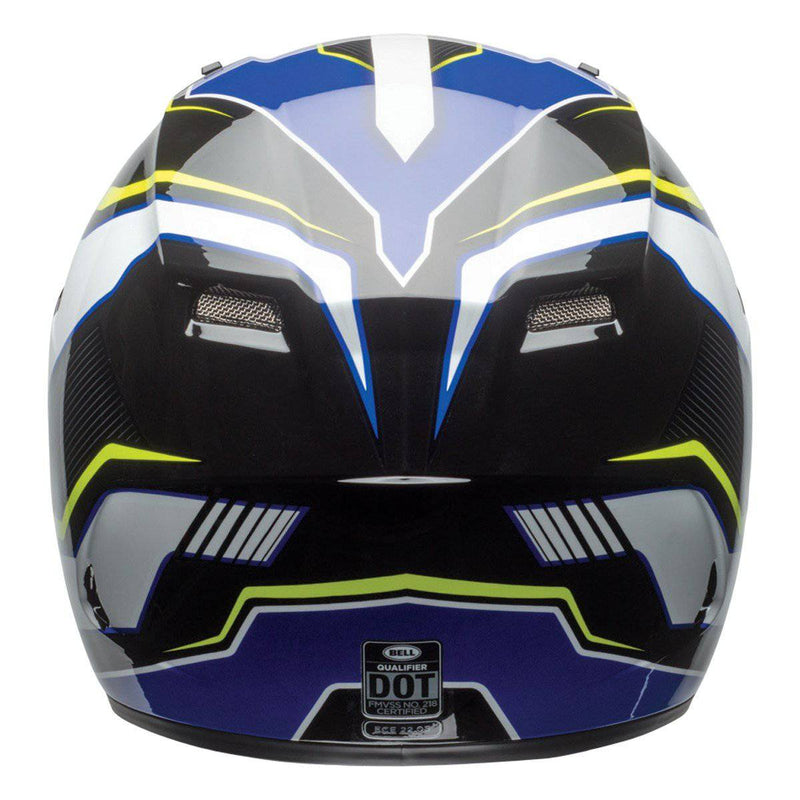 Bell Casco Moto Qualifier Torque Blu/Yel - Rideshop