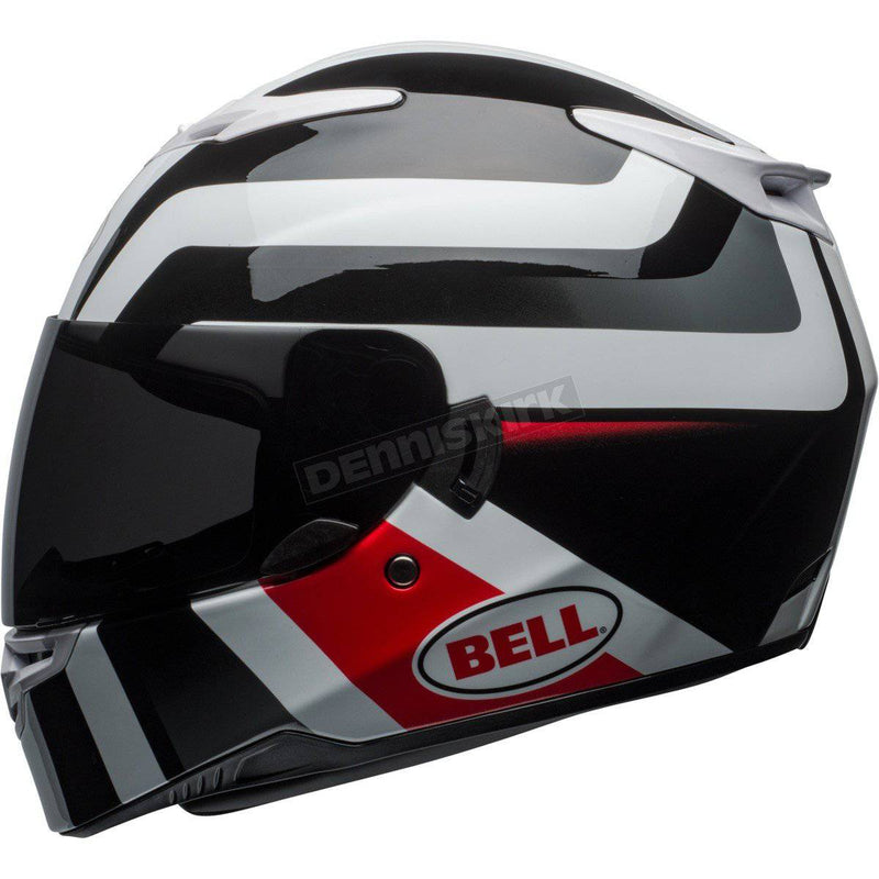 Bell Casco Moto Rs2 Empire Wht/Blk/Rd-Rideshop