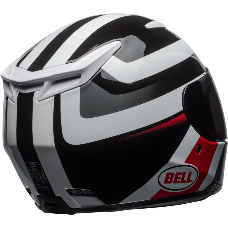 Bell Casco Moto Rs2 Empire Wht/Blk/Rd-Rideshop