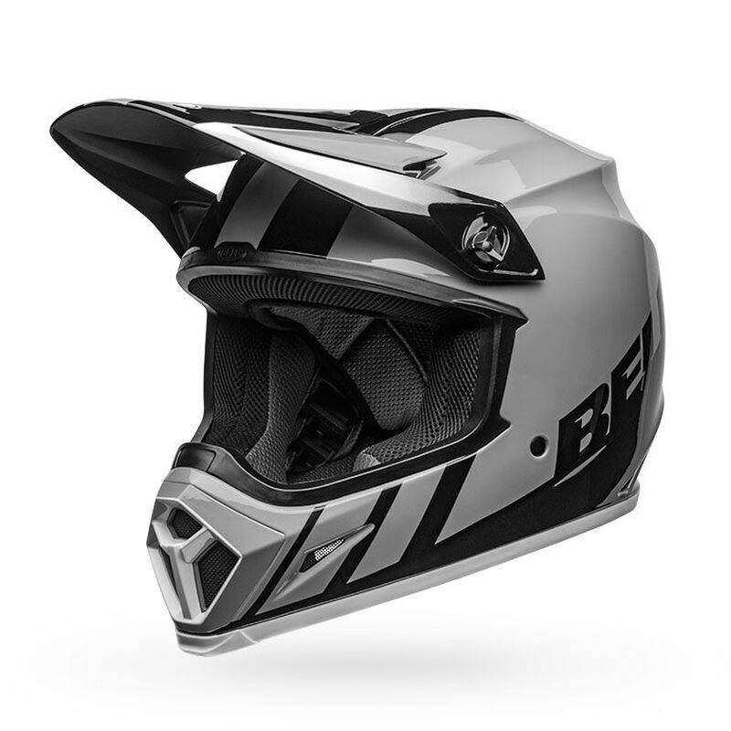 Bell CASCO MX-9 MIPS DASH GY/BK/WH - Rideshop