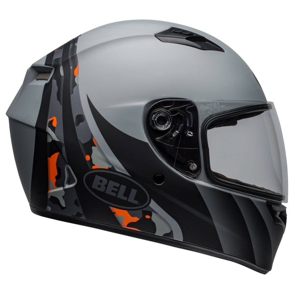 Bell Casco Qualifier Intgrty Mt Gy/Or Cam - Rideshop