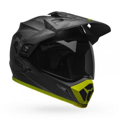 Bell Casco Mx-9 ADV Mips Stealth Camo MT Black - Hi-viz - Rideshop