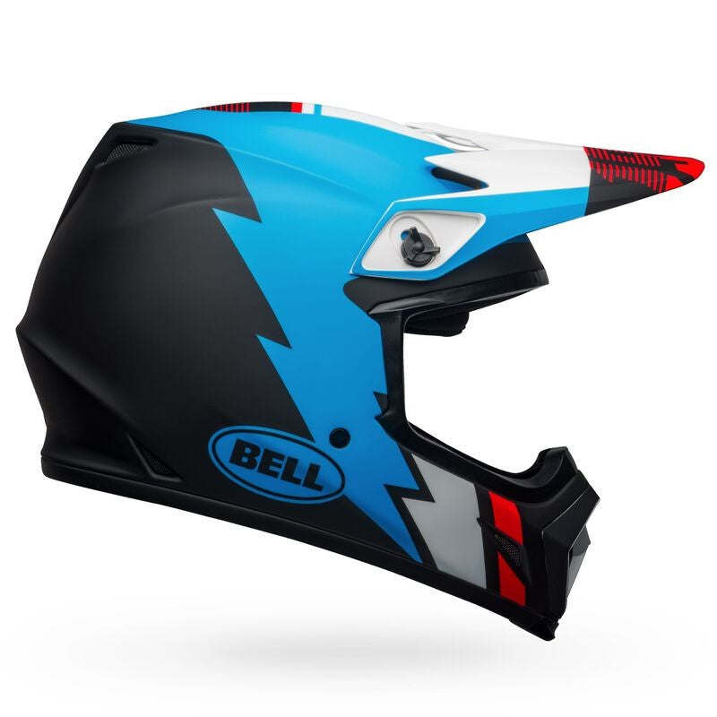 Bell Casco Mx-9 Mips Strike Black Blue White - Rideshop