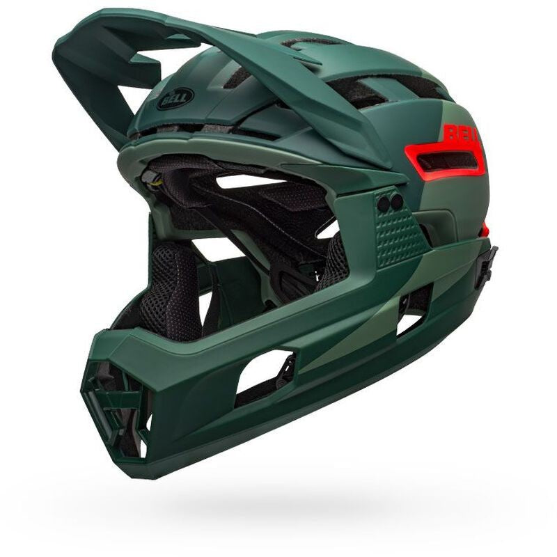 Bell Casco de Bicicleta Super Air R Flex-Mips Green Inf - Rideshop