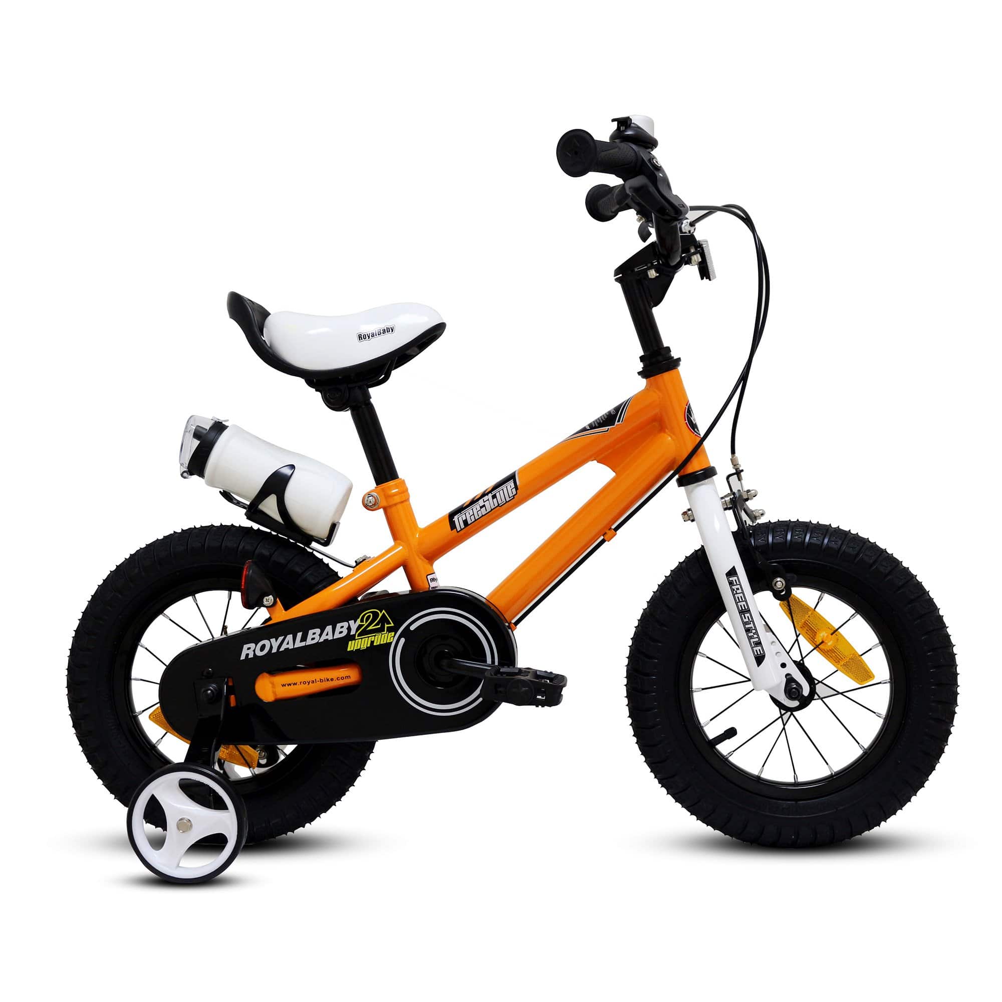 Bicicleta de Niño Aro 12 Naranja Royal Baby - Rideshop