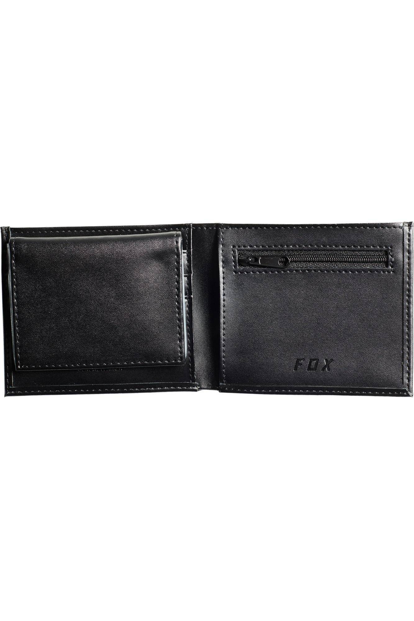 Billetera Bifold Leather Negro Fox Racing - Rideshop