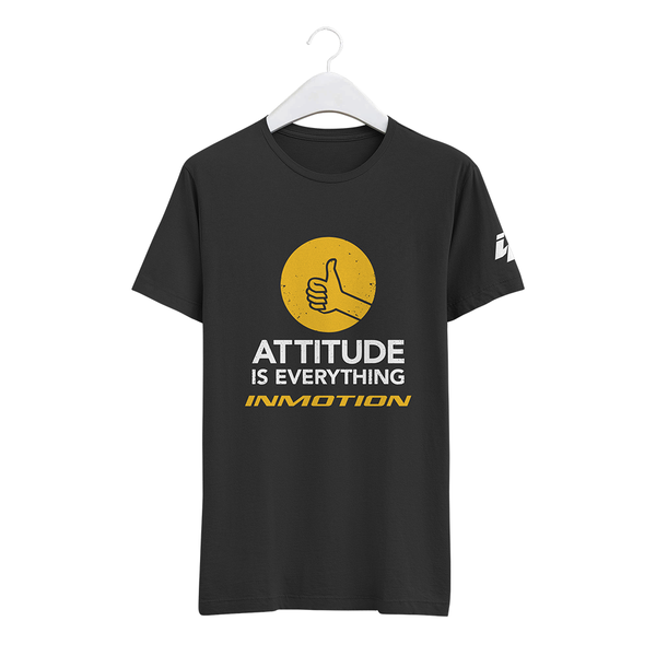 Polera Attitude Is Everything Negro Inmotion - Rideshop