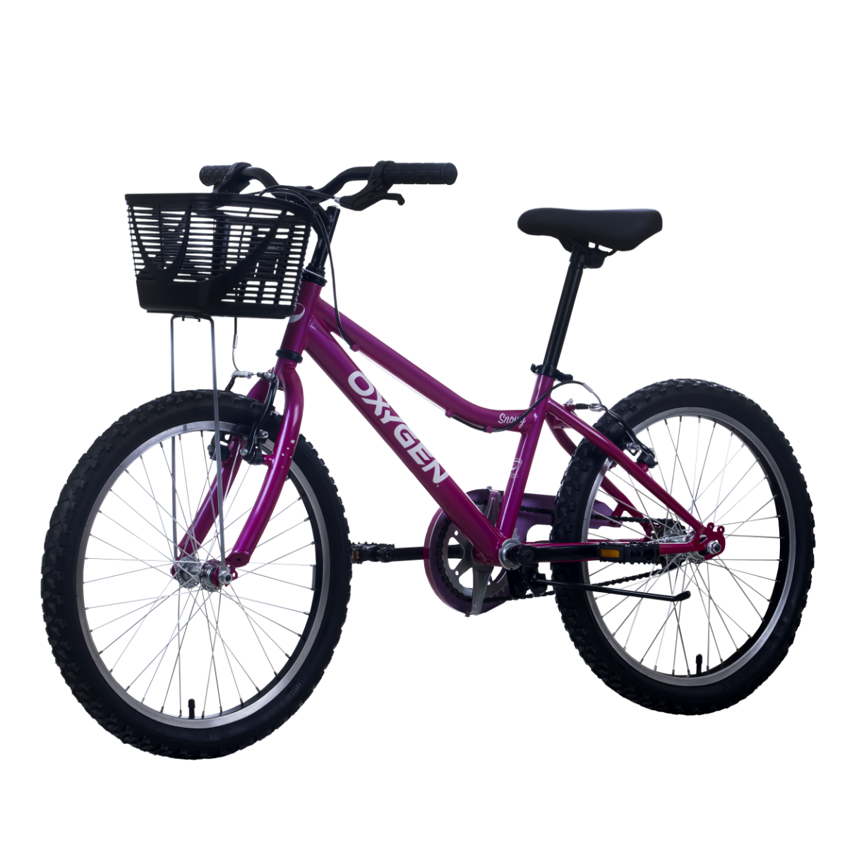 Oxygen Bicicleta Snowy 6V Morada - Rideshop