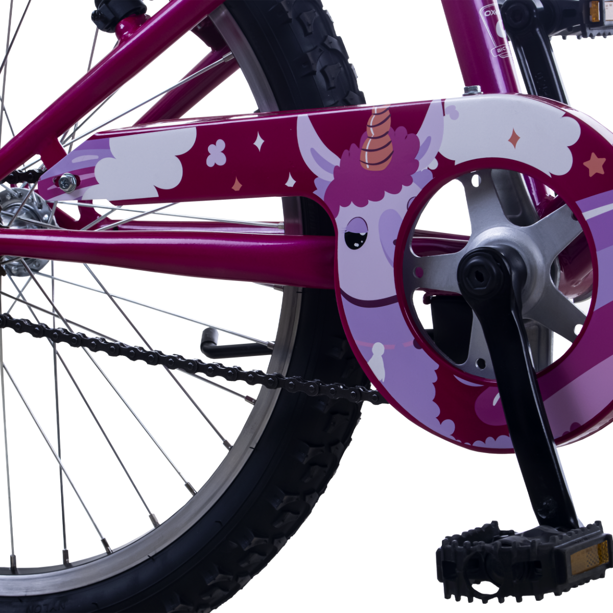 Oxygen Bicicleta Snowy 6V Morada - Rideshop