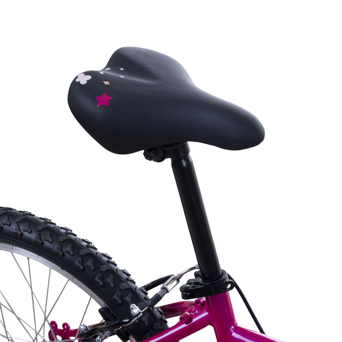Oxygen Bicicleta Snowy 6V Morada - Rideshop