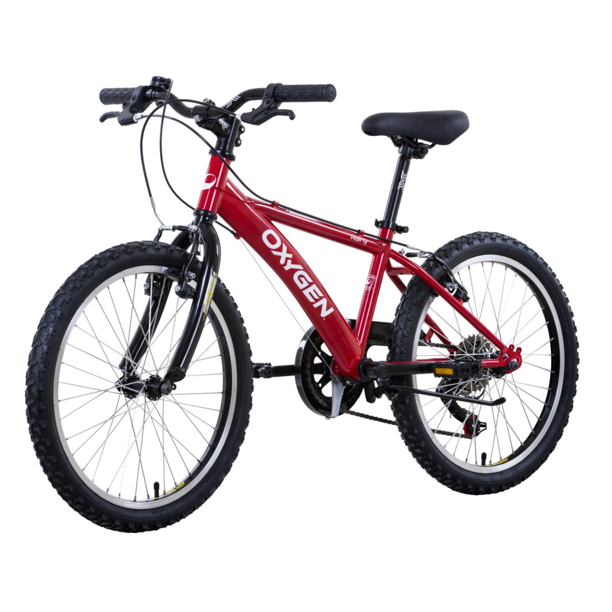 Oxygen Bicicleta Rainy 6V Rojo - Rideshop