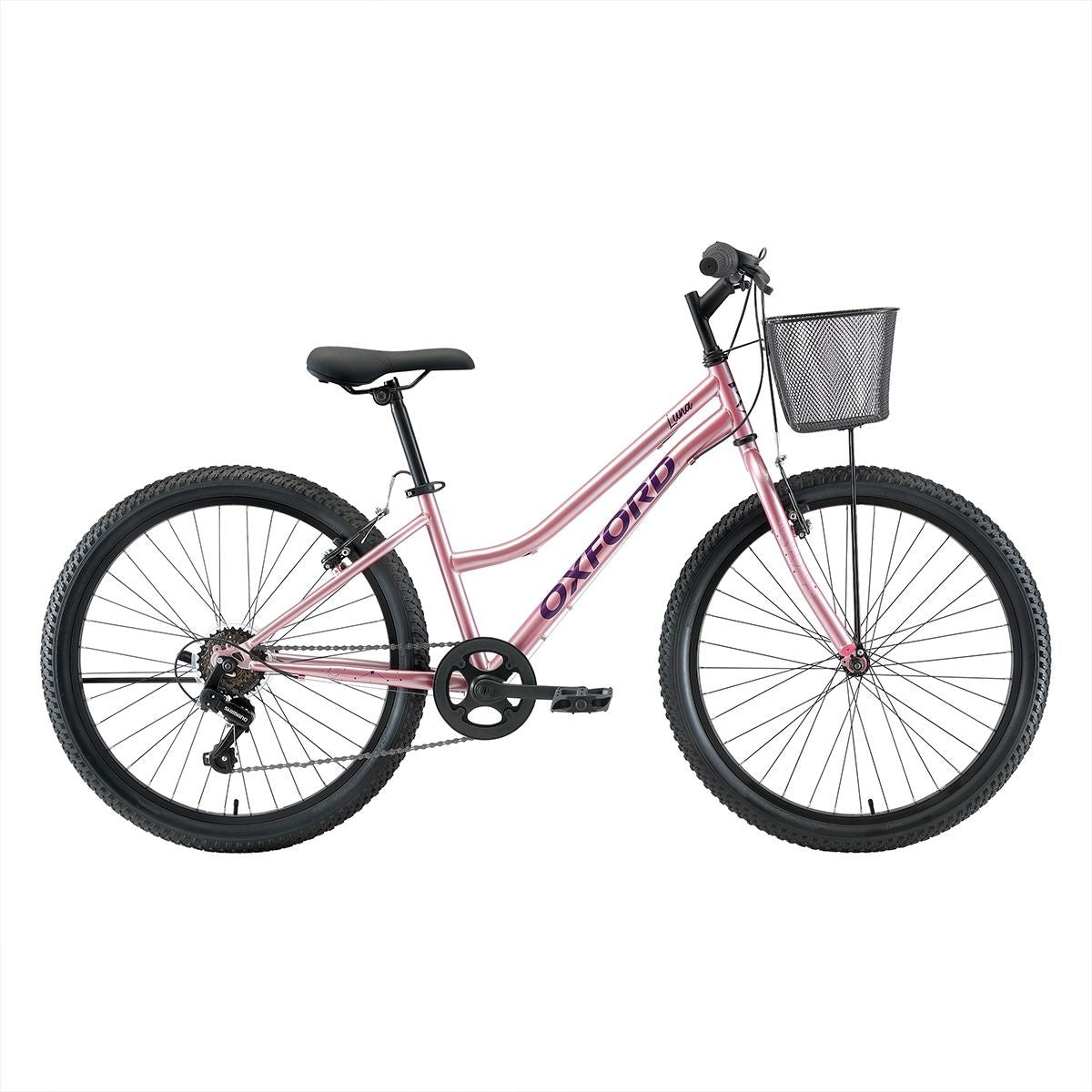 Bicicleta Aro 24 Luna 6v Rosado Oxford - Rideshop