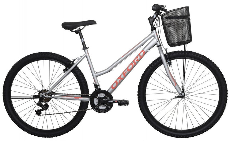 Oxford Bicicleta Aro 27.5" Luna 18V Plata-Rideshop