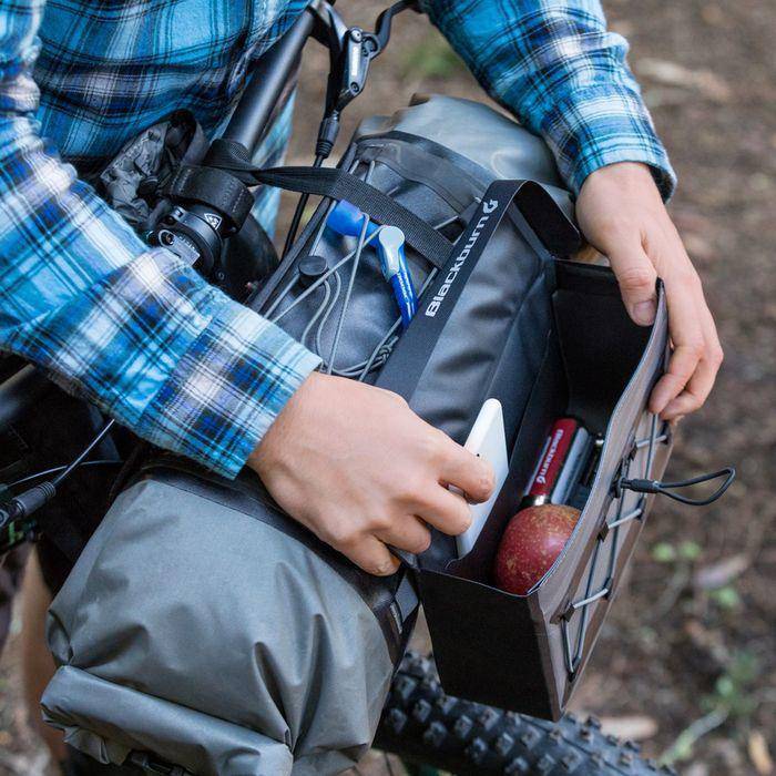 Bolso Bicicleta Outpost Elite Hitchhiker Negro Blackburn - Rideshop