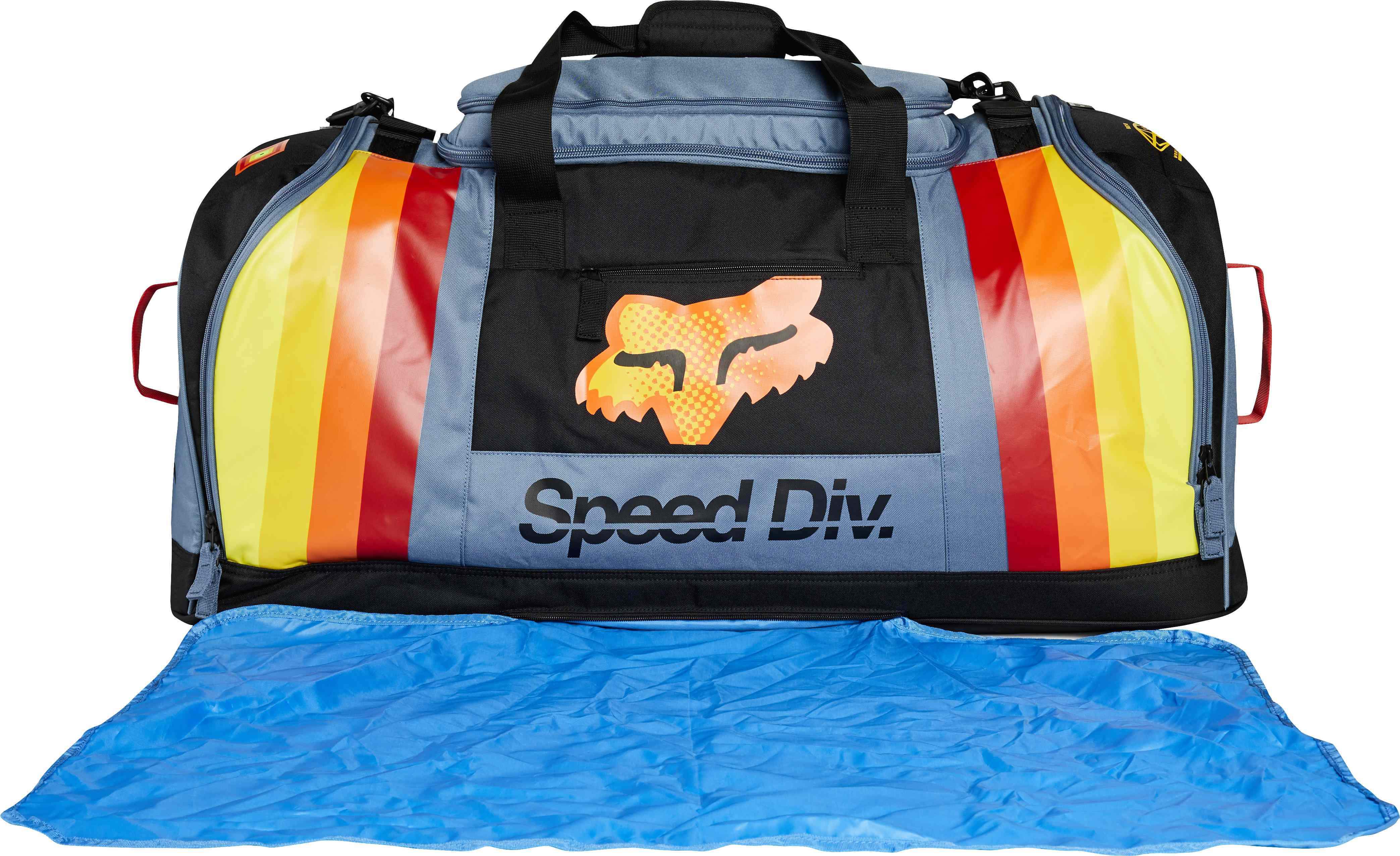 Bolso Moto Podium Murc Azul Acero Fox Racing. - Rideshop