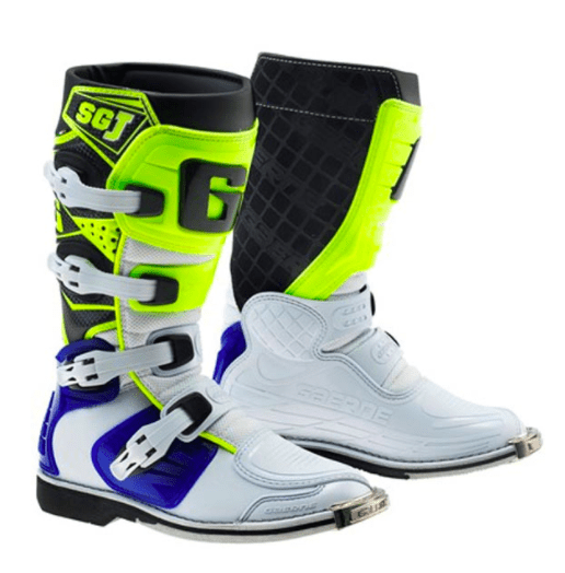 BOTA GAERNE SG JUNIOR WHITE BLUE YELLOW - Rideshop